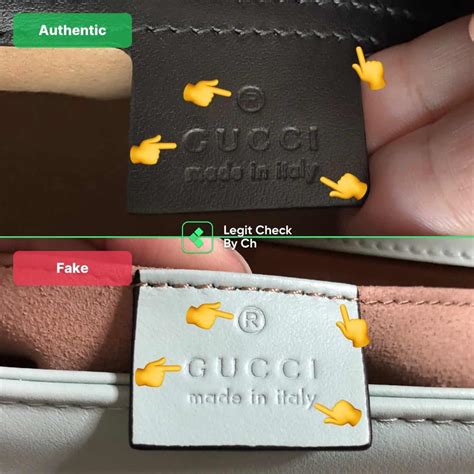 gucci foams real vs fake|gucci marmont handbags real.